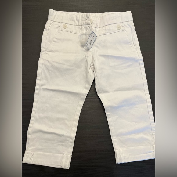 Jacadi wide leg cropped pants, BNWT size 6 - Picture 1 of 5